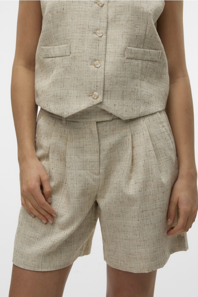 VMMAJ MW LONG SHORTS 10327336 Oatmeal/MELANGE